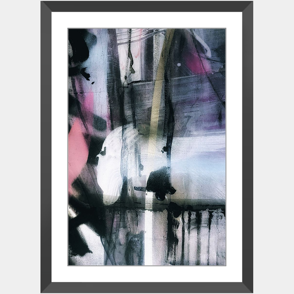 "VEIL WEST" | BLACK FRAMED PRINT