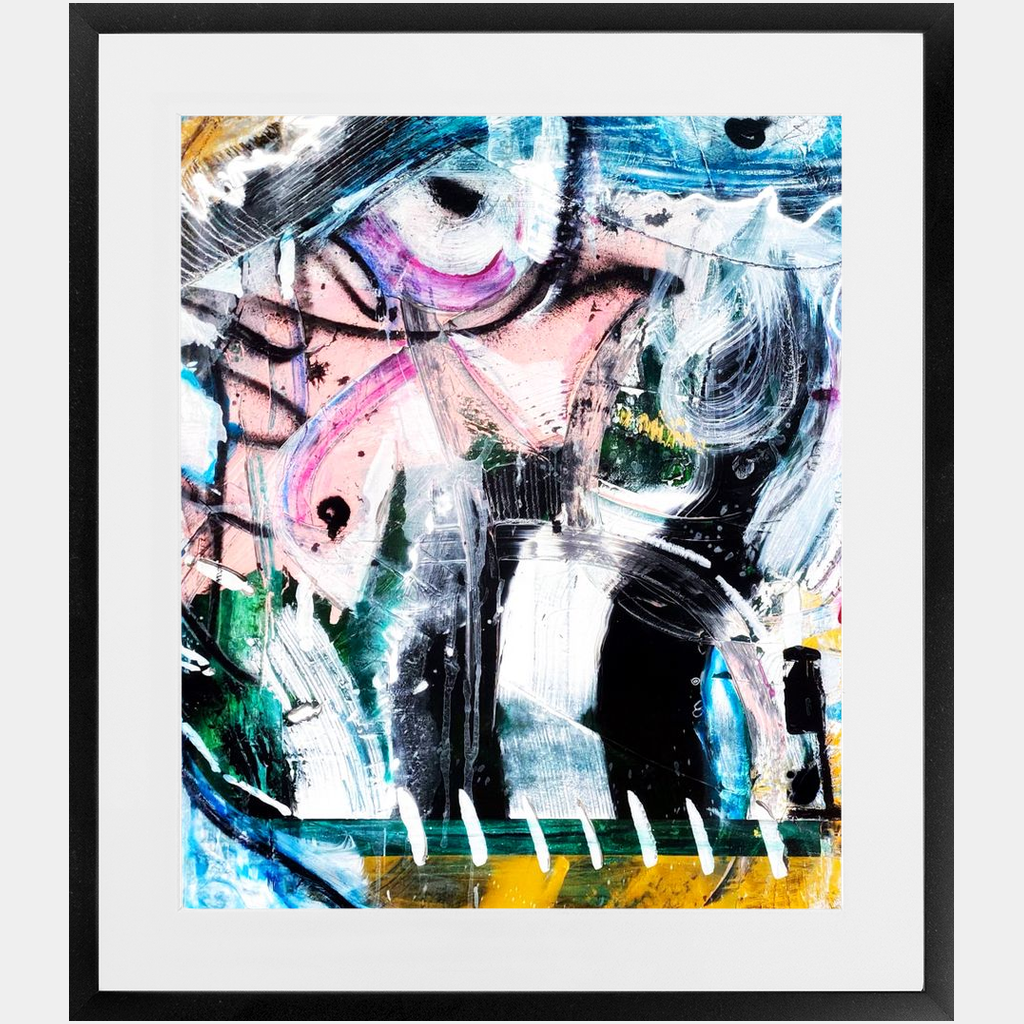 Could BE Blue|Premium Framed Abstract Print