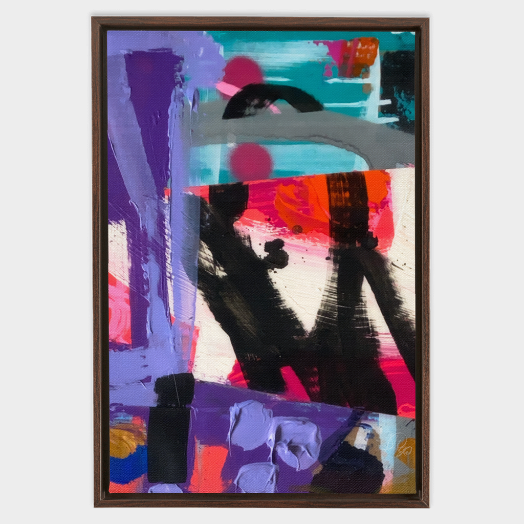 B3EJ| FRAMED CANVAS WALL ART