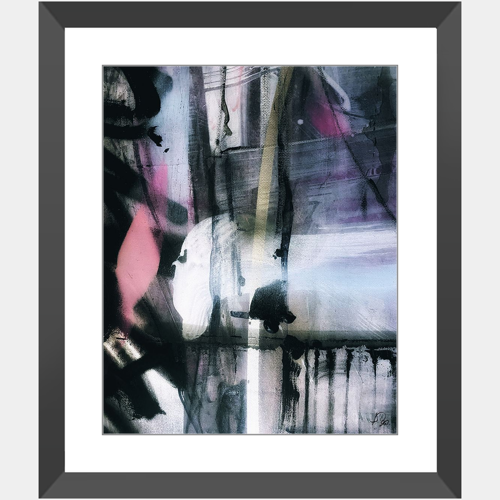 "VEIL WEST" | BLACK FRAMED PRINT