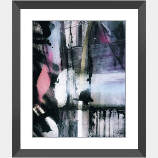"VEIL WEST" | BLACK FRAMED PRINT