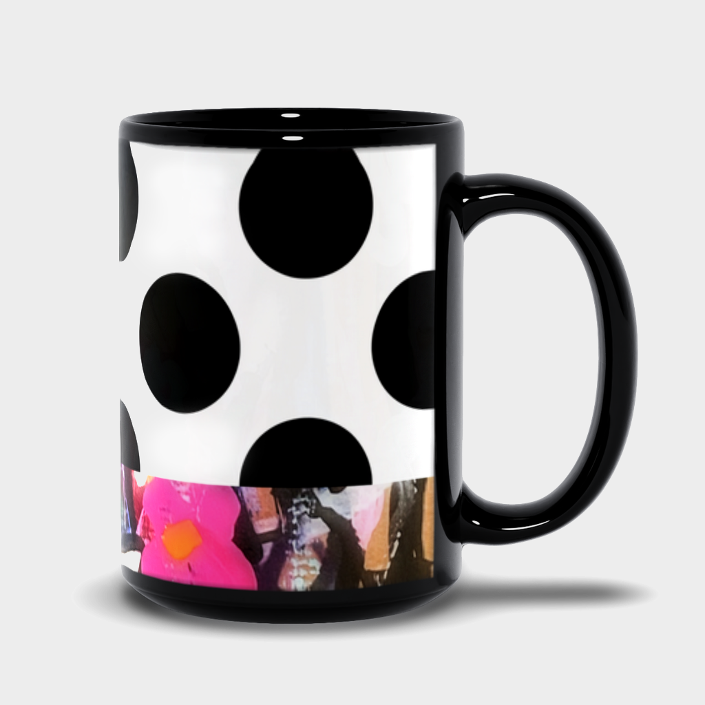 FREE WORLD| ABSTRACT ACCENT MUG