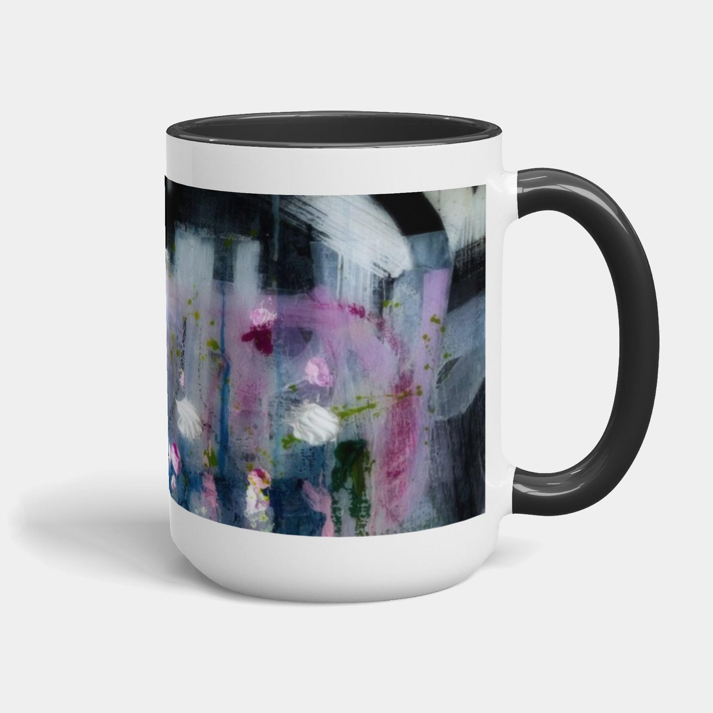 UNTITLED FLORAL|Custom Abstract Accent Mug