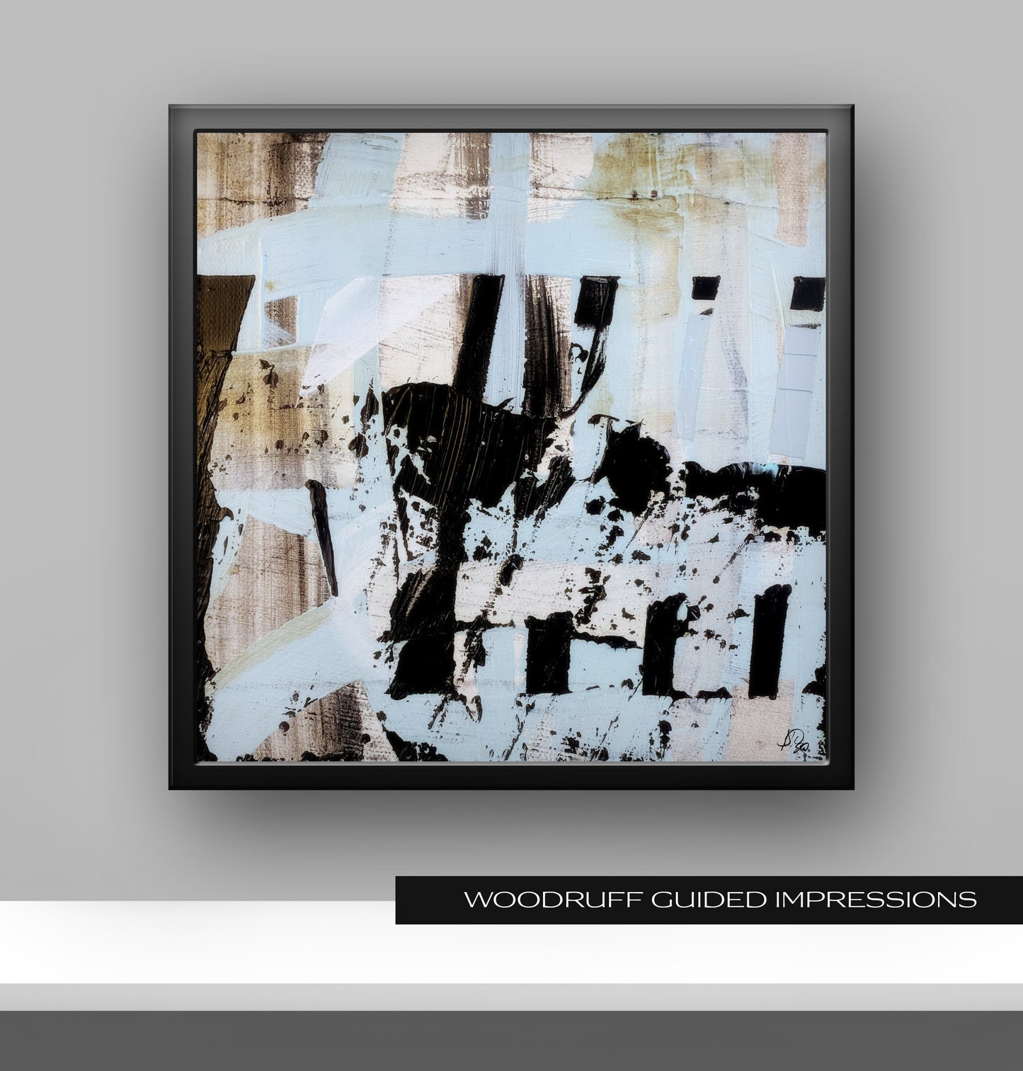 "Ladies Lunch" | Large Framed Canvas Print