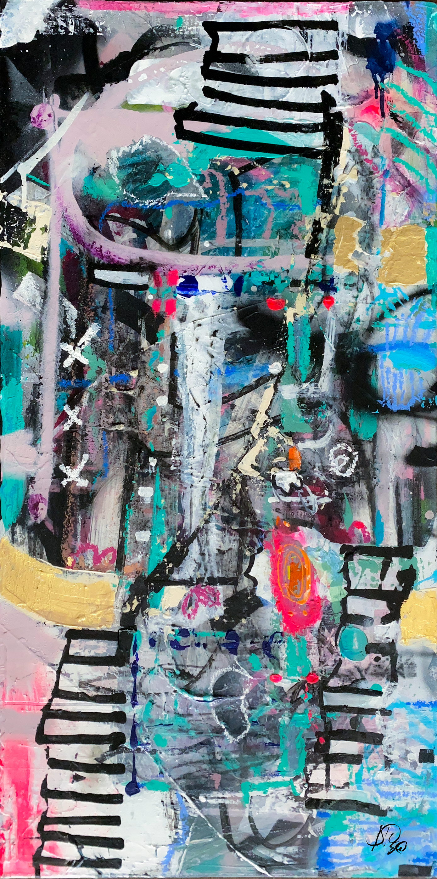 Politics of Chaos| Original Canvas Art