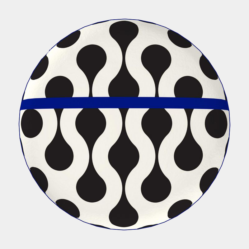 "B" Selection |Contemporary Round Footstool