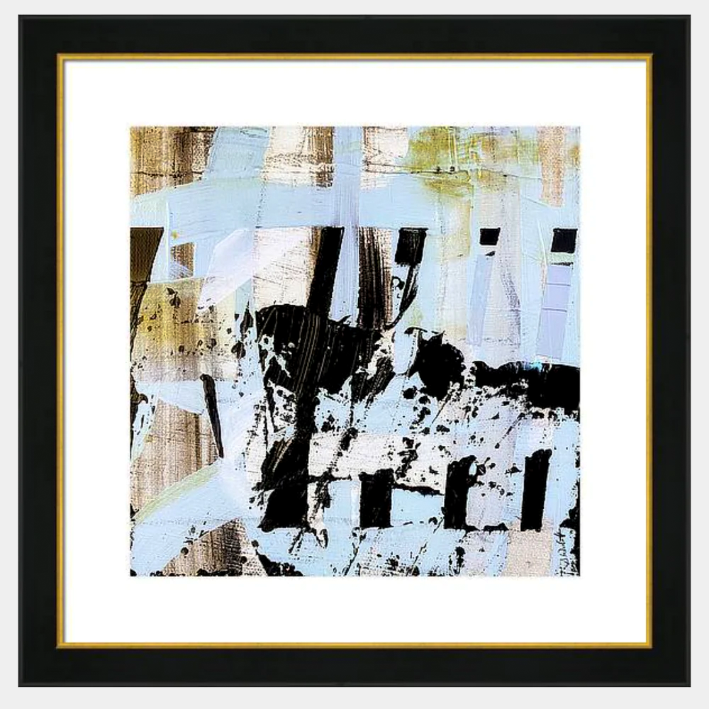 "Ladies Lunch" | Black Framed Art Print