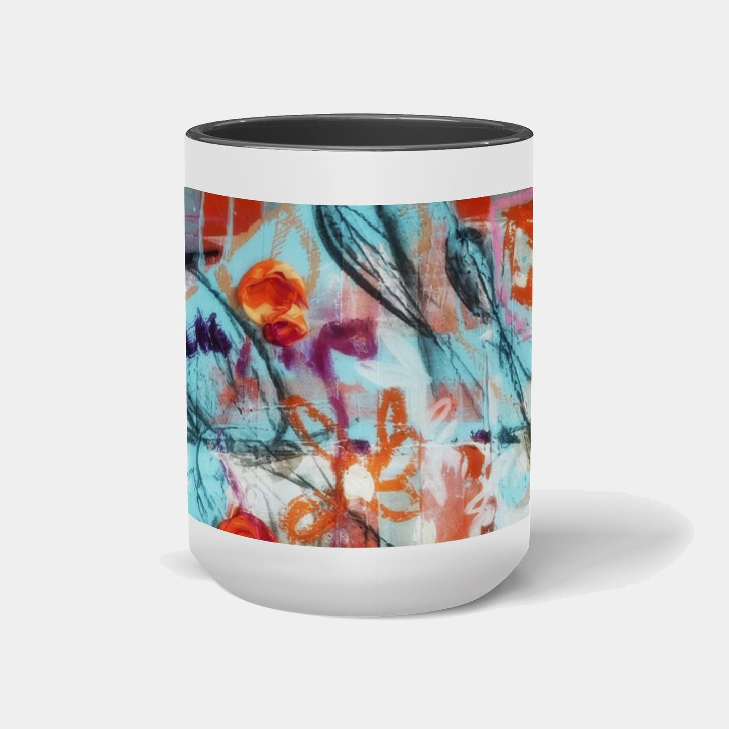 URNGE|Custom Abstract Accent Mug
