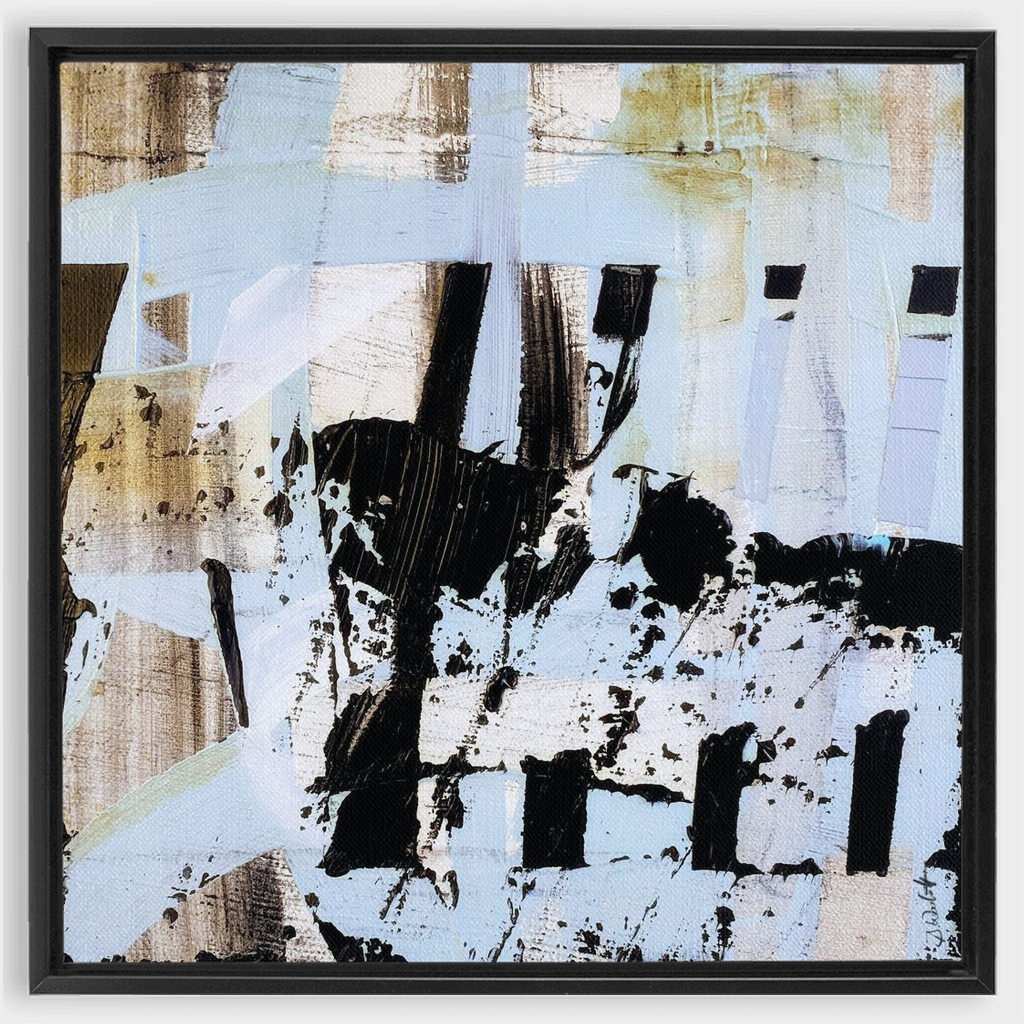 "Ladies Lunch" | Large Framed Canvas Print