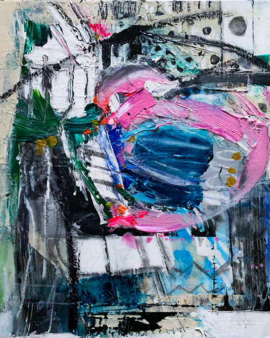 THUMBS GARDEN|Original Canvas Art