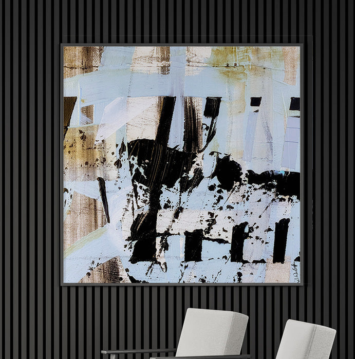 "Ladies Lunch" | Black Framed Art Print