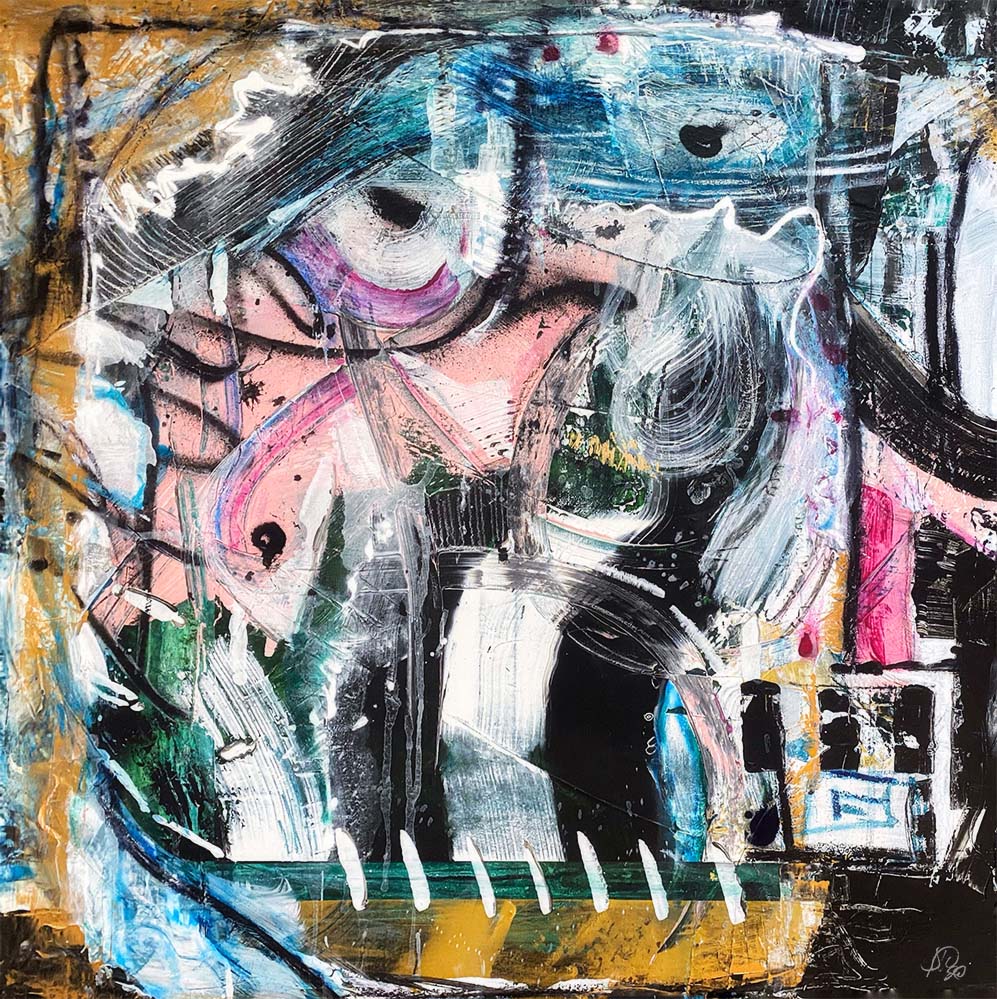 "It Could Be Blue" | One of a Kind Wall Art