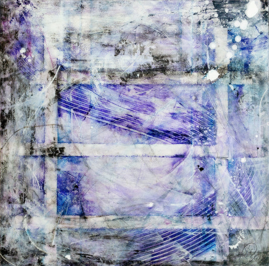 "RIZOPTIIX" Original Canvas ART | WOODRUFF GUIDED IMPRESSIONS