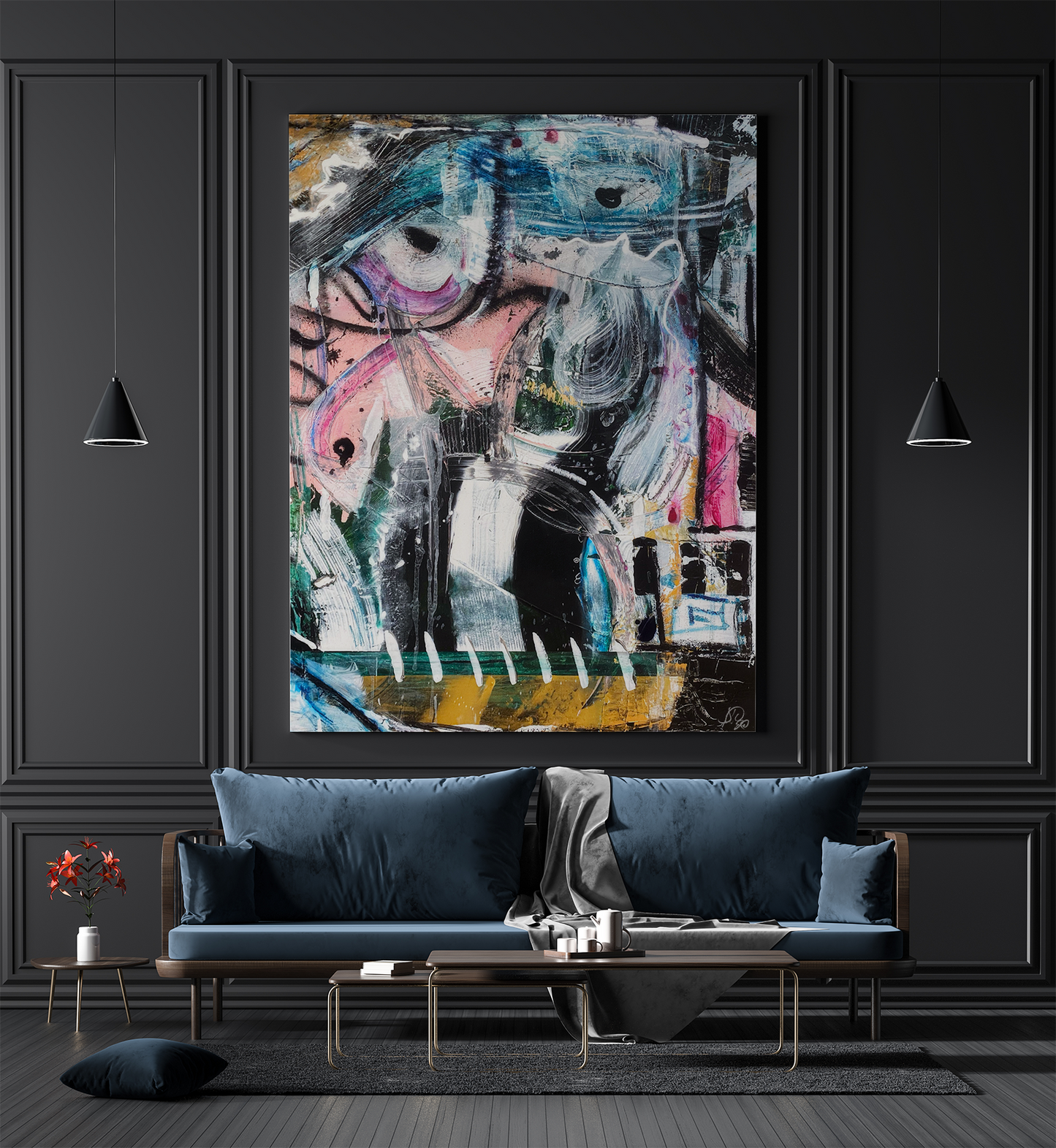 "It Could Be Blue" | One of a Kind Wall Art