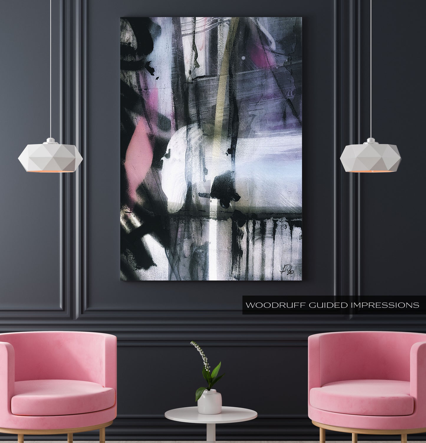 "VEIL WEST" | BLACK FRAMED PRINT