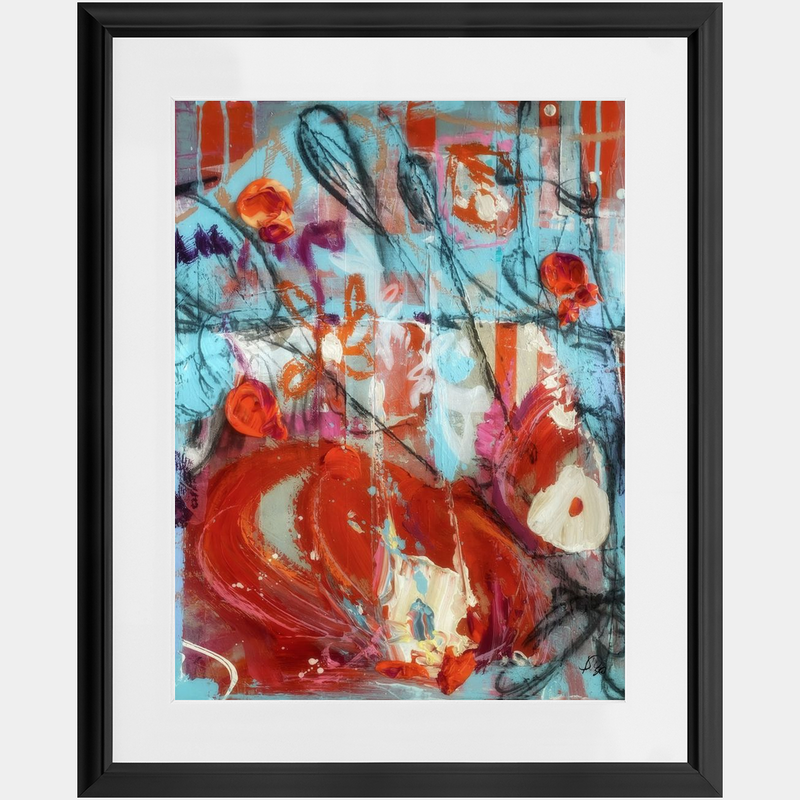 LE URNGE CIRQUE | Modern Abstract Print