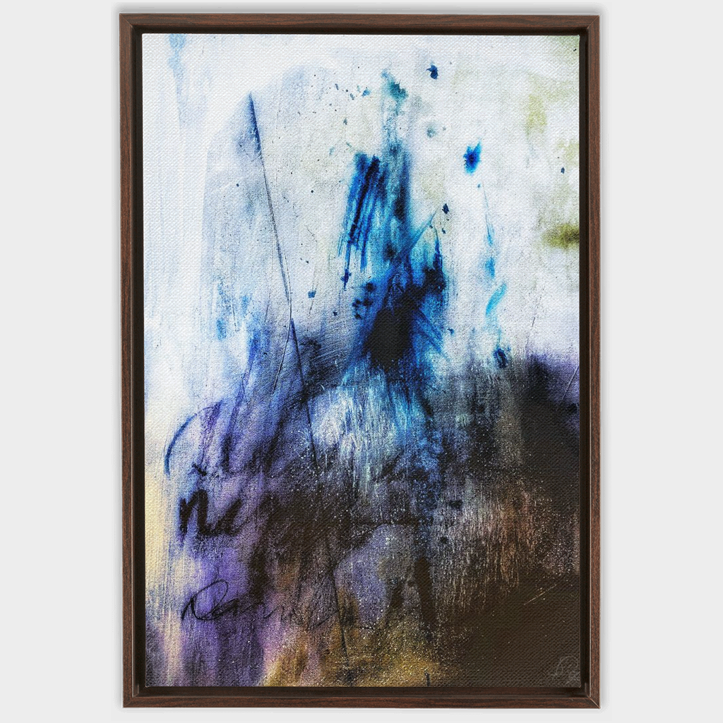 "SO MANY SECRETS" | FRAMED CANVAS PRINT