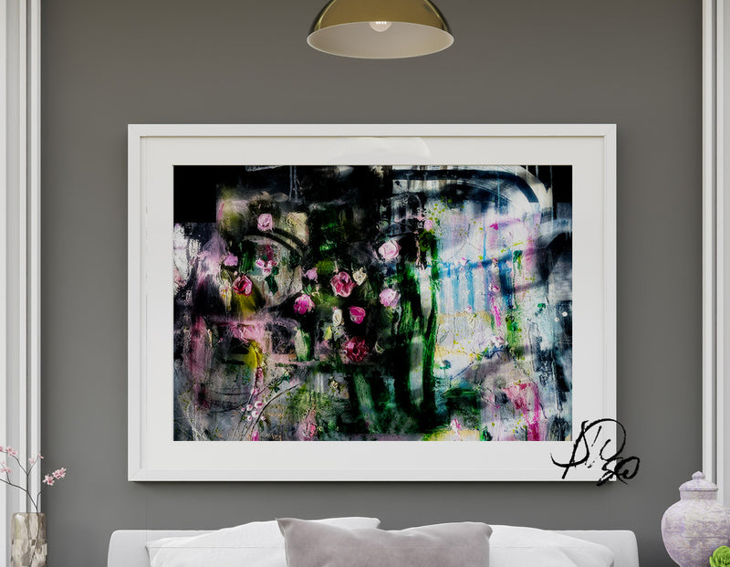 UNTITLED | MODERN FLORAL ABSTRACT PRINT