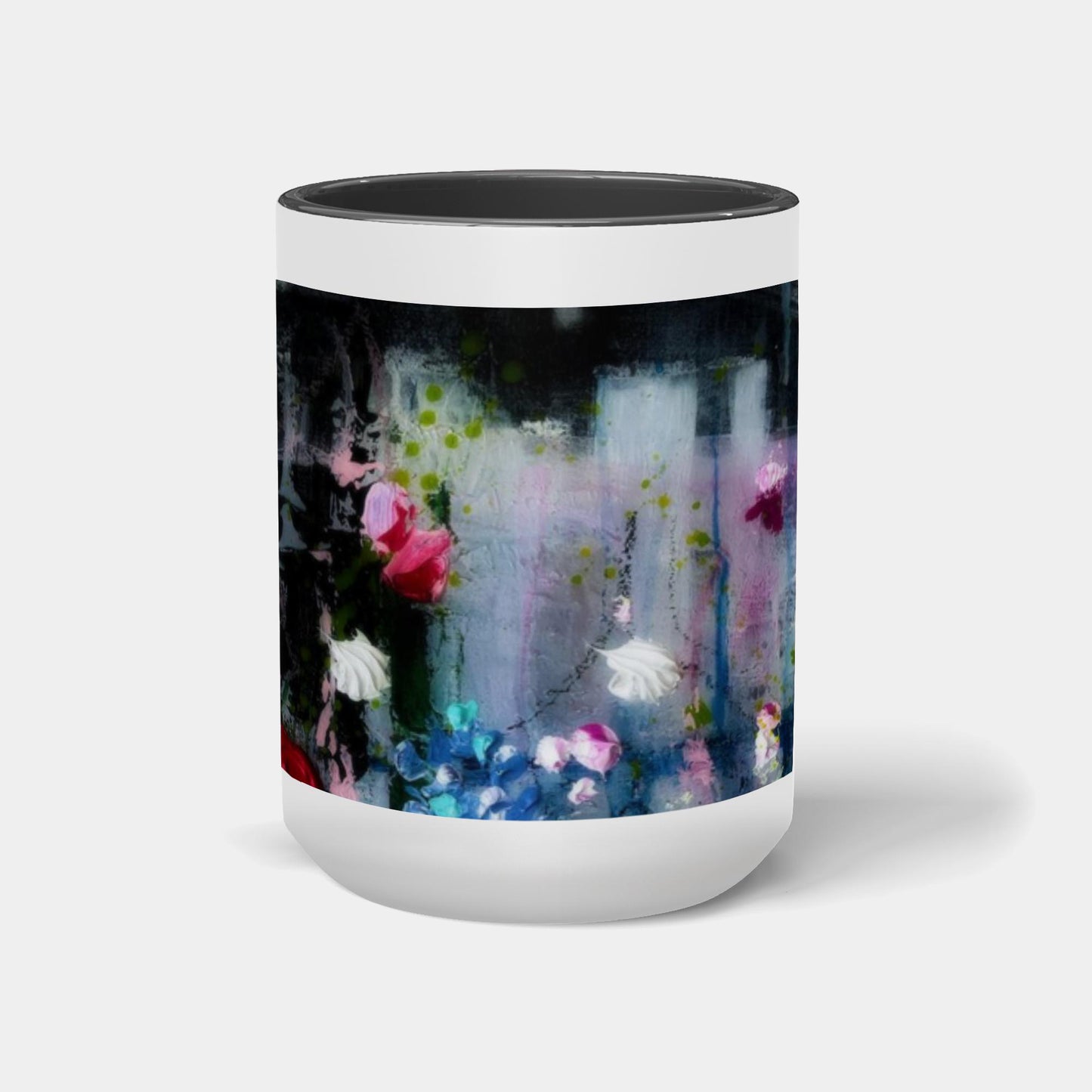 UNTITLED FLORAL|Custom Abstract Accent Mug