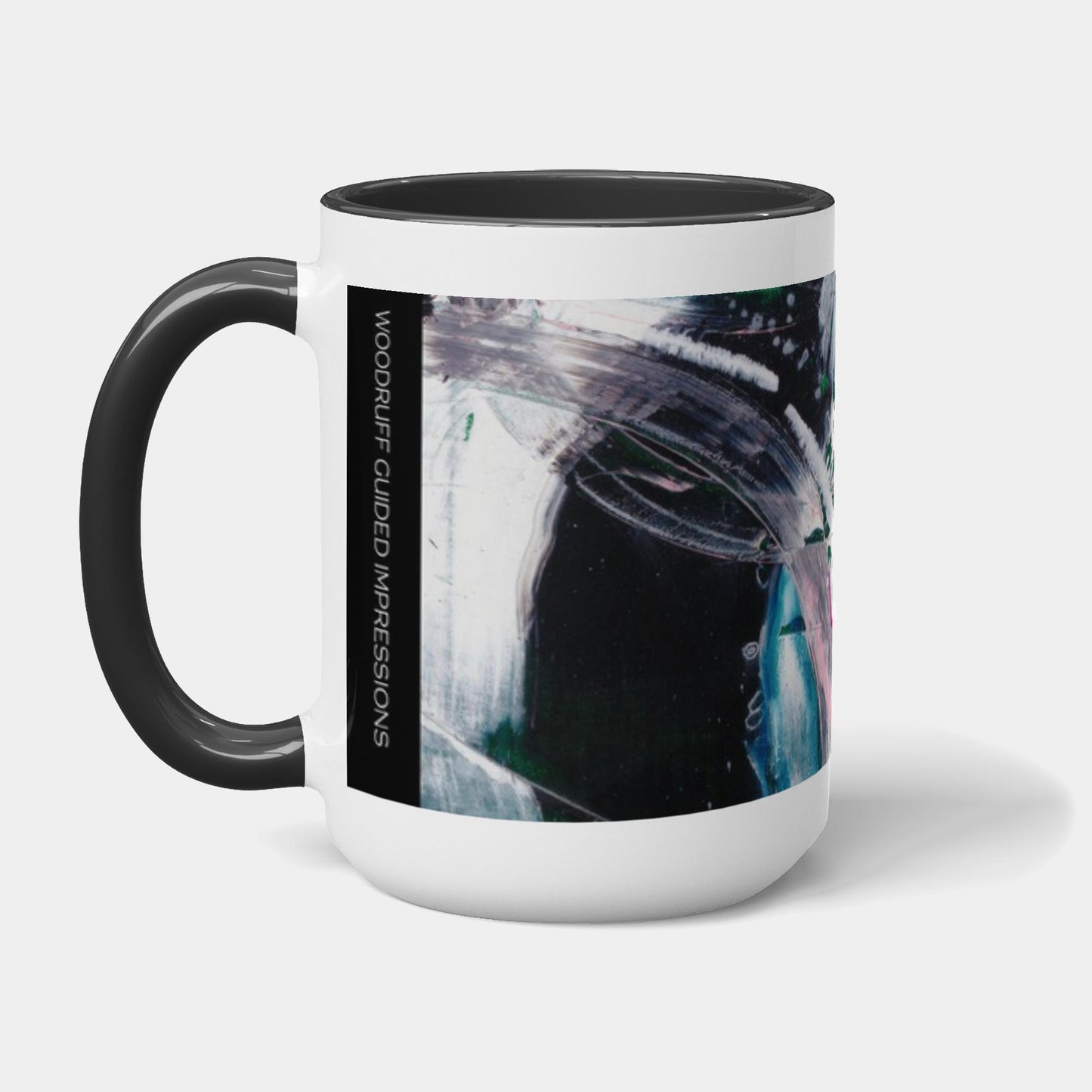 PIECES of BLUE| Custom Abstract Accent Mugs