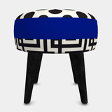 "B" Selection |Contemporary Round Footstool