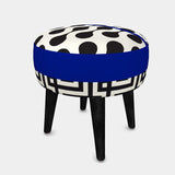 "B" Selection |Contemporary Round Footstool