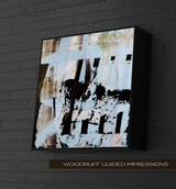 "Ladies Lunch" | Framed Stretched Canvas | Woodruff Guided