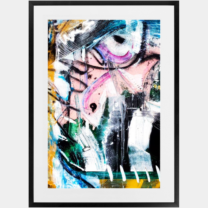 Could BE Blue|Premium Framed Abstract Print
